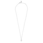 Lucy drop pendant neck 45 s/white