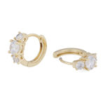 Jen stone ring ear g/clear