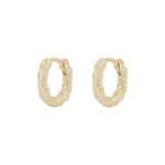 Gisele small ring ear plain g