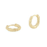 Gisele small ring ear plain g