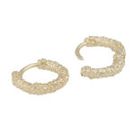 Gisele small ring ear plain g