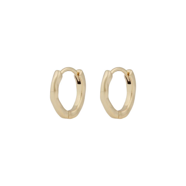 Jen small ring ear plain g