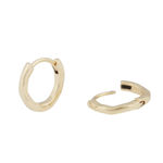 Jen small ring ear plain g