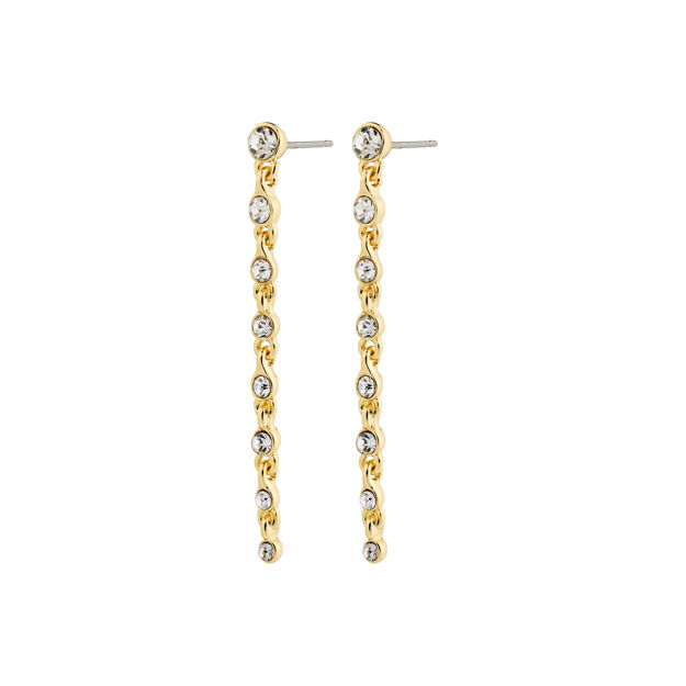 IMOGENE earrings gold-plated