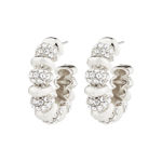 DELPHINE earrings silver-plated