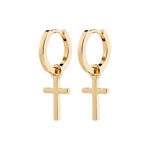 FLYNN earrings gold-plated