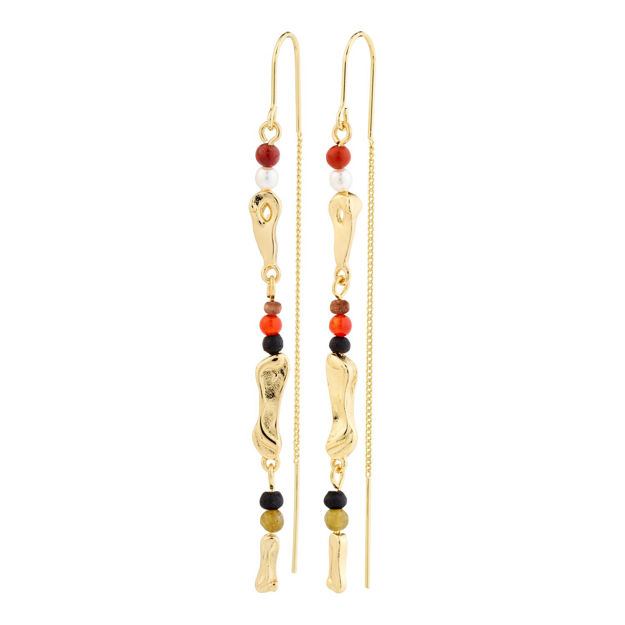 DAWN chain earrings gold-plated