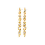 SUNSET crystal earrings gold-plated